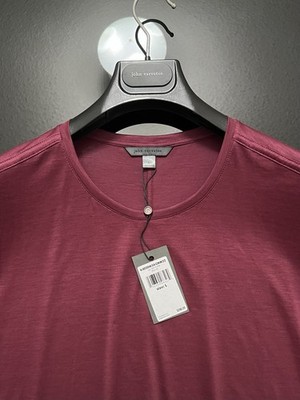 John Varvatos Collection Luxury Shirt - Mulberry Silk - Rear Seam - $248 NWT