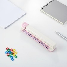 30-Hole Paper Punch Portable Multi Hole Puncher Anti-Slip Base for School