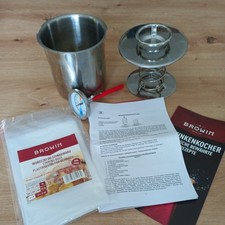 Schinkenkocher + REZEPTE Kochtopf Kochschinkenform 0,8 kg Folienbeutel TOP !!