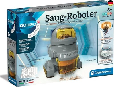 Clementoni Galileo-Robotics ? Saug-Roboter, Robotik für kleine Ingenieure, 