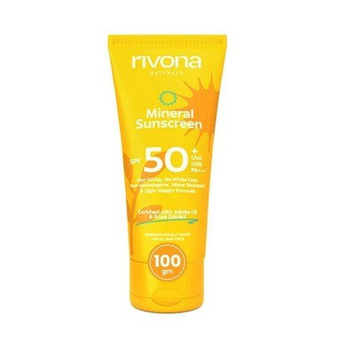 Rivona Naturals Mineral Sunscreen LSF 50 für alle Hauttypen 100g