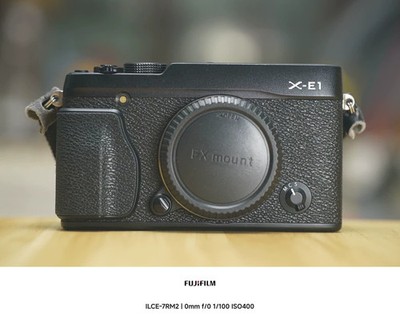 Fujifilm X-E1 16MP Mirrorless Digital Camera Body Black 95%New