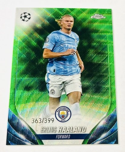 2023 Topps Chrome Erling Haaland Refractor