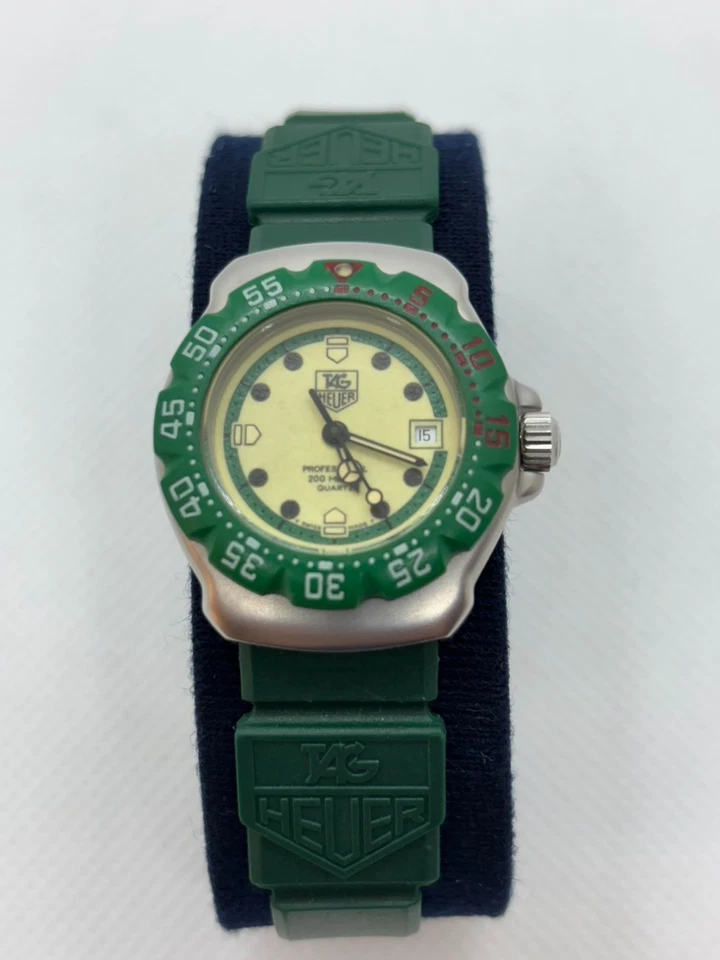 [Exc+5] TAG Heuer Formula 1 Profesional 200M 372.508 Mujer’s con Caja Reloj JAPÓN Foto 2 de 4