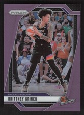 2024 Panini Prizm WNBA #113 Brittney Griner Purple Prizms #/149