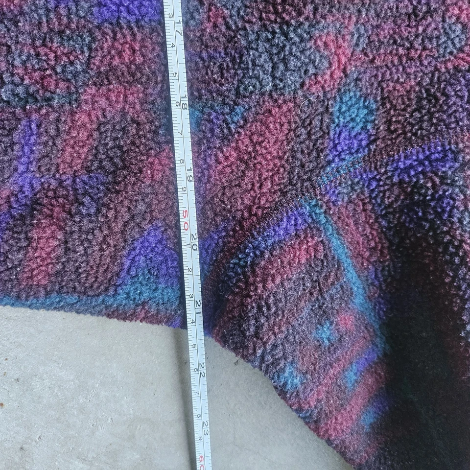 VTG Rei Aztec Sweater Halfzip Pullover Fleece Men's Medium - Image 3 of 4