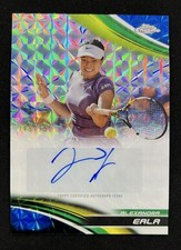 2025 Topps Chrome Tennis Alexandra Eala Auto Geometric /150