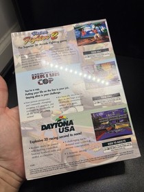 New Sega Saturn 3 Free Games Pack Virtua Fighter 2  Virtua Cop Daytona USA MINT!