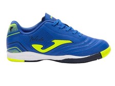 Scarpe Calcio a 5 Bimbo Joma Toledo JR 2404 Indoor Azzurro Scarpini Calcetto Nuo