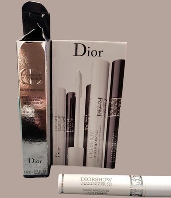 Dior Diorshow Maximizer 3D Lash Primer Set   Promo Size 1.5ml / 0.05 fl oz New