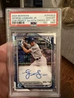 2024 Bowman Chrome 1st Bowman George Lombard Jr. HTA Choice Ref Auto /150 PSA 10