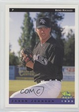 1993 Classic Best Bend Rockies Jason Johnson #13 0q1p