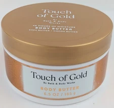 Bath & Body Works Touch Of Gold Body Butter 6.5oz. Full Size 