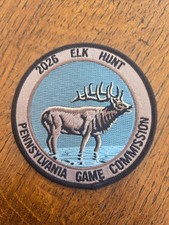 4" 2026 ELK HUNT SERIES PATCH PENNSYLVANIA GAME COMMISSION