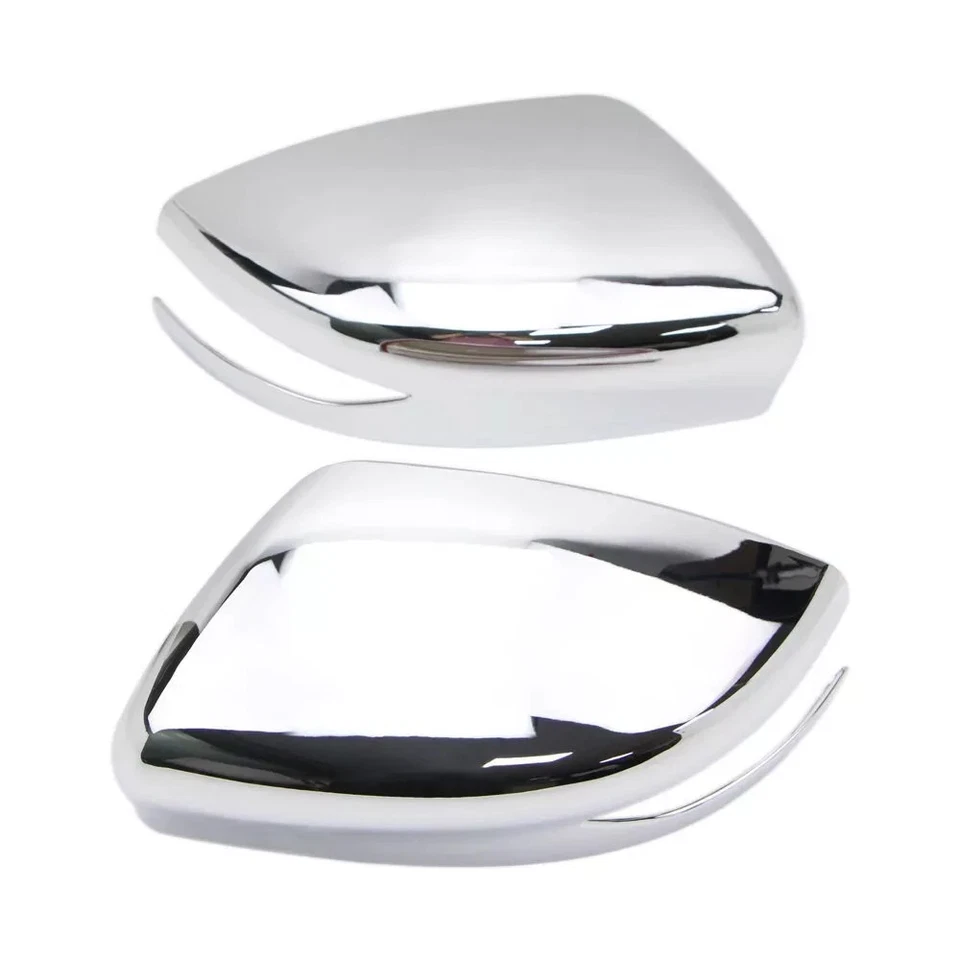 Cubierta de espejo retrovisor cromada para luz de giro Nissan Máxima 16-23 Foto 4 de 4