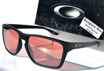 NEW Oakley SYLAS XL Matte Black PRIZM Dark Golf Lens Sunglass 9448