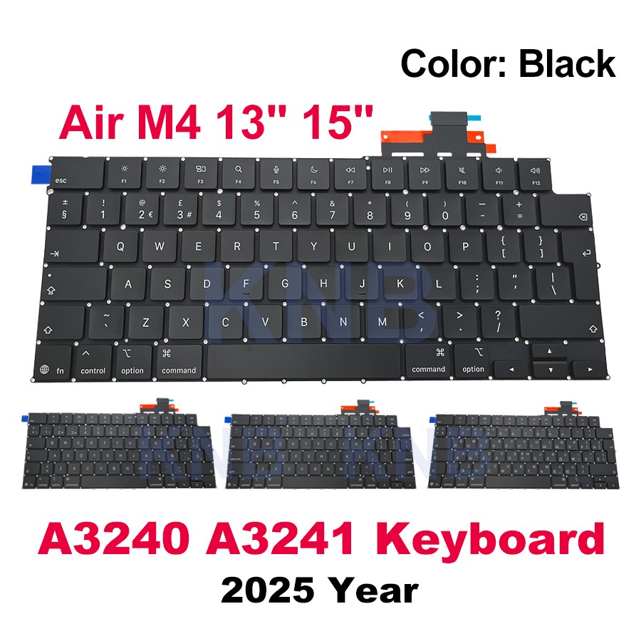 2025 M4 A3240 A3241 Keyboard For MacBook Air 13