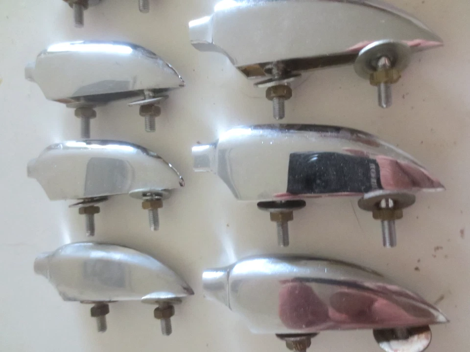 10 SONOR Vintage Tear Drop Lugs DRUM PARTS VERY GOOD! - Image 3 of 4