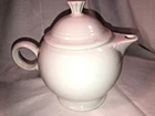 White Fiesta Teapot Mint
