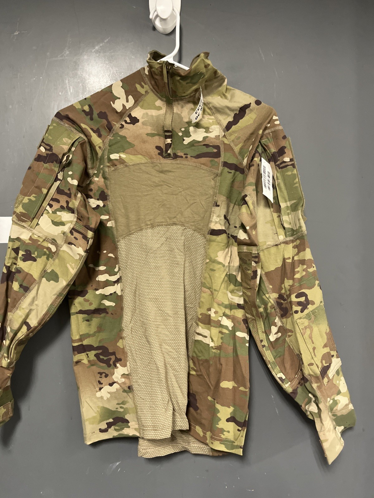 NWT, Army Combat Quarter Zip Shirt, Multicam, OCP, Unisex, SMALL ,  30/333
