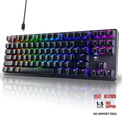 Phantom+ 87 Mechanical Gaming Keyboard | RGB Phantom+ 87 | Black Brown Switch