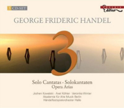 George Frideric Handel Georg Friedrich Handel: Solo Cantatas/Opera Arias (CD)