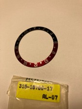 Lünetteninlay Rot-schwarz für Rolex 16710,1...
