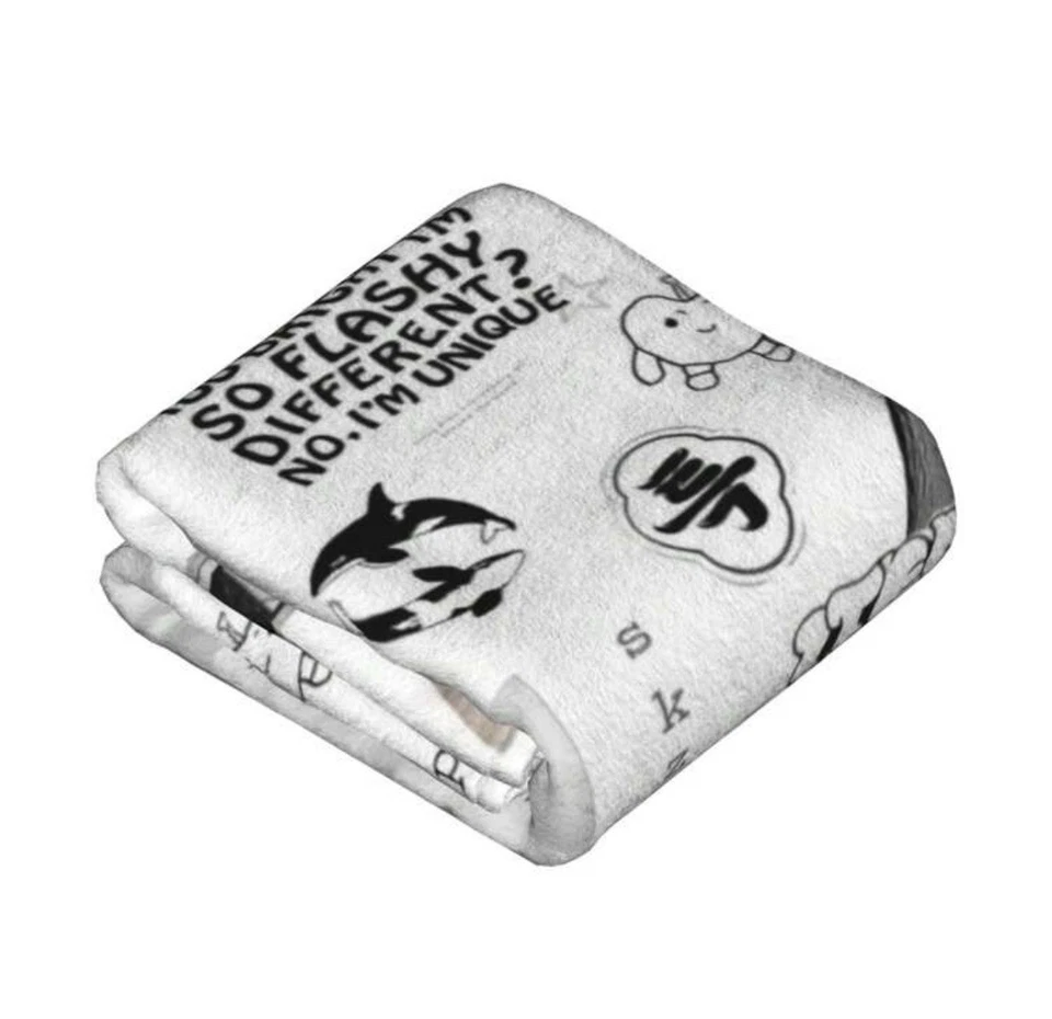 Бродячие дети одеяло б/у выглядит неиспользованный путешествий одеяло для любого случая - Изображение 3 из 4