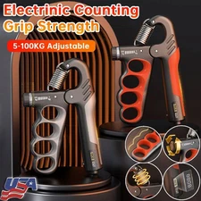 Hand Grip Strengthener Strength Gripper Finger Exerciser Forearm Power Trainer