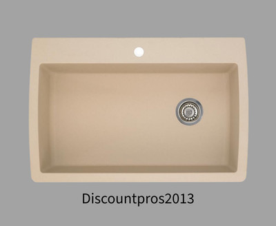 Blanco 441214 DIAMOND Single Bowl SILGRANIT Sink   Biscotti   OB (Sink Only)