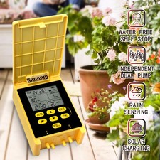 New Dual Pump Solar Automatic Drip Irrigation System – Smart Garden Watering Kit