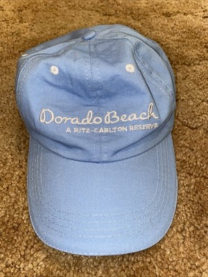 Dorado Beach Ritz Carlton Reserve Blue Cap Embroidered Strapback