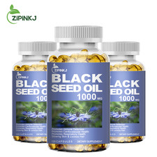 Black Seed Oil 240 Capsule - 100 Pure Organic COLD PRESSED Cumin Nigella Sativa