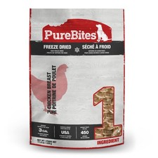 PureBites Chicken Breast Freeze Dried Dog Treats, 1 Ingredient, Made in USA, ...