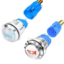 Horn Button Switch 12 Volt Momentary Push Button Switch ,Air Horn Button Switch