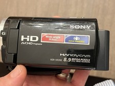 Sony HDR-XR260V Handycam HD Camcorder Black GPS Optical SteadyShot