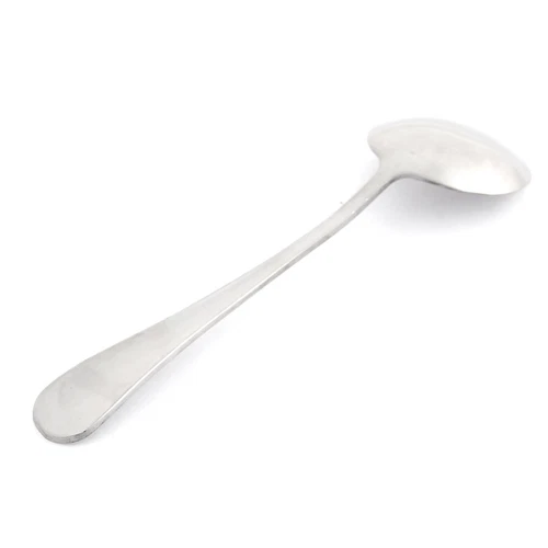 Home Restaurant Stainless Steel Round Head Soup Condiment Spoon 15.5cm Long - Picture 3 of 3