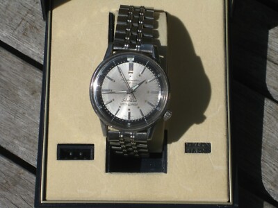 SEIKO SEIKOMATIC SILVER WAVE J12082 20J AUTOMATIC WATCH 1960s | eBay