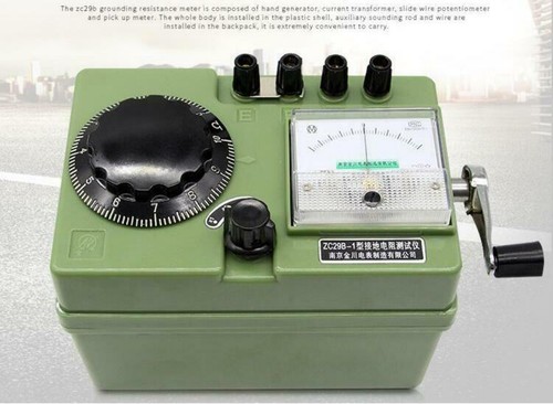 Earth resistance tester ZC29B-1/2 ZC-8 shaking table earth resistance meter - Picture 1 of 10