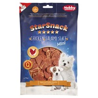 Nobby Starsnack Mini Chicken Salami Slice 70 G, Hundesnack Leckerli
