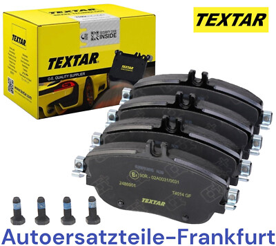 TEXTAR Bremsbeläge VORNE MERCEDES-BENZ A / B KLASSE W176 W246 CLA C117 GLA X156