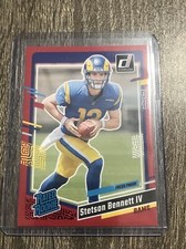 2023 PANINI DONRUSS STETSON BENNETT IV RATED ROOKIE RED PRESS PROOF RAMS RC #358