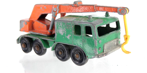 Lesney 8 Wheel Crane Truck 1965 Collectible Vintage Toy Lorry 30C Matchbox - Picture 6 of 11