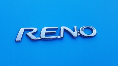 05 06 07 08 SUZUKI RENO REAR GATE LID CHROME EMBLEM LOGO BADGE SYMBOL OEM A22