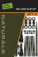 Fox Edges™ Naturals Zig Lead Clip Kit Karpfen Montage Vorfach CAC845