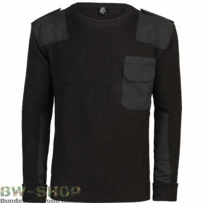 German Army Bundeswehr Sweater Mens Extra Large Olive Commando Wool