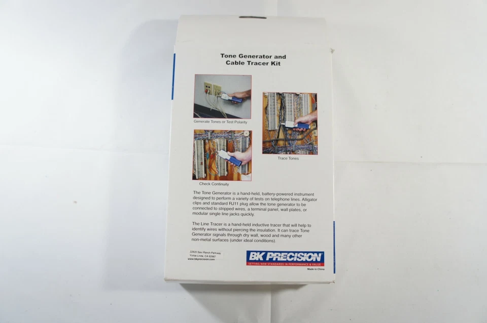 B&K PRECISION Tone Generator & Cable Tracer Kit 262, FREE 2-3 Day Ship!!! - Image 2 of 4