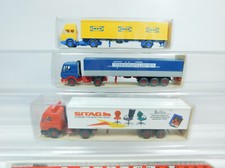 3x Wiking H0 1:87 LKW MB: 542 Sitag+544 Ikea+515 Dören, NEUW+OVP #AT276-0,5