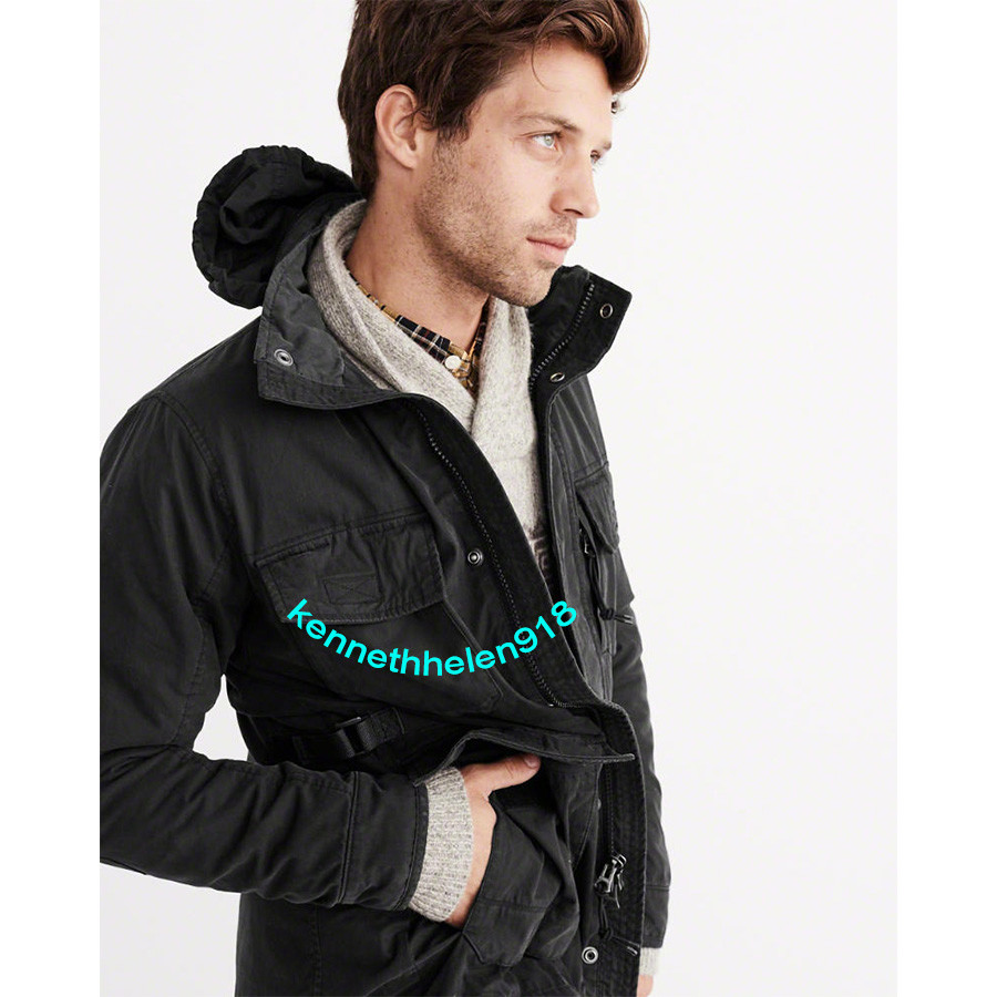 ABERCROMBIE \u0026 FITCH MENS UTILITY PARKA 