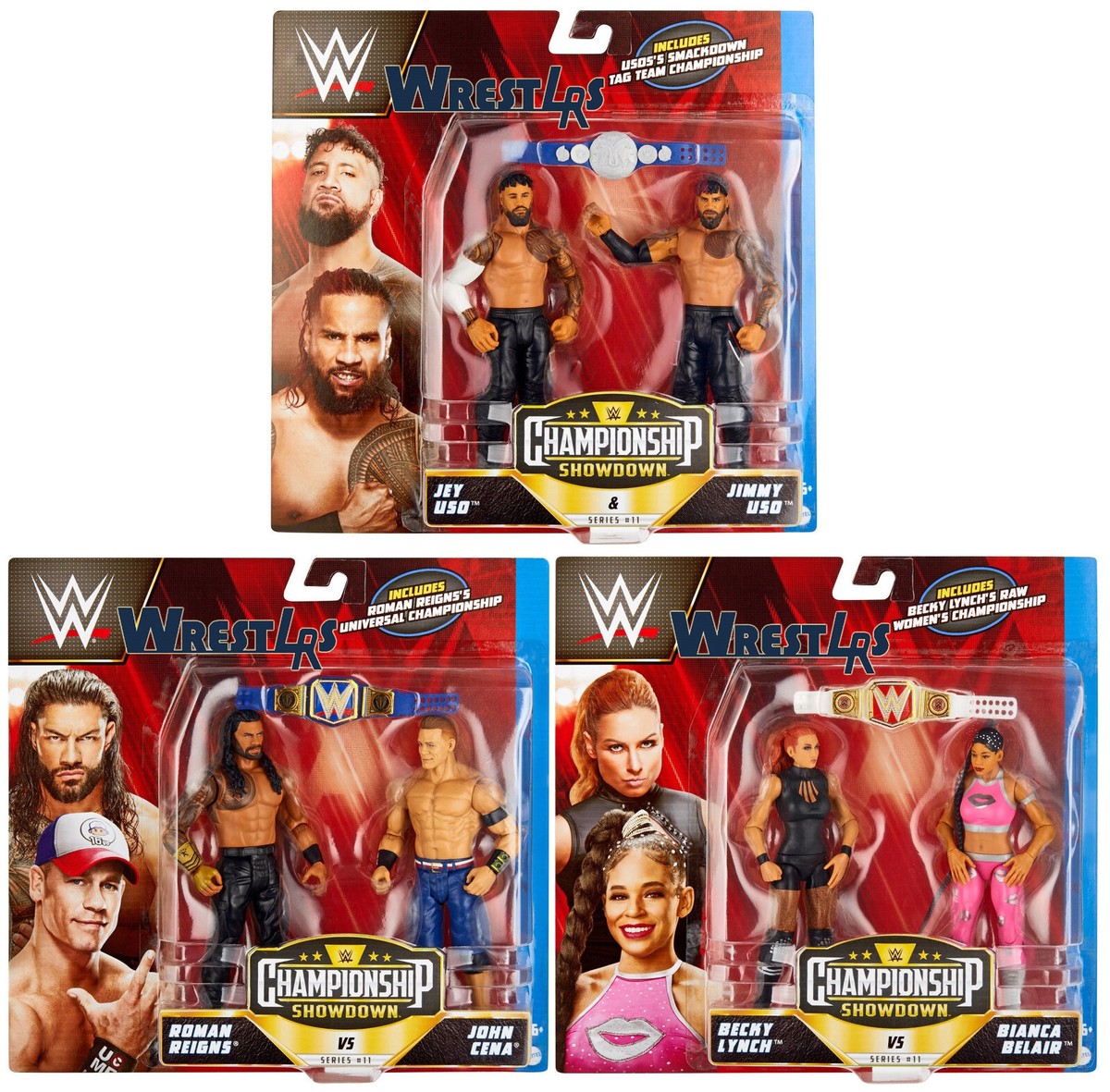 WWE Main Event Showdown Series Figures In Stock New Shippping